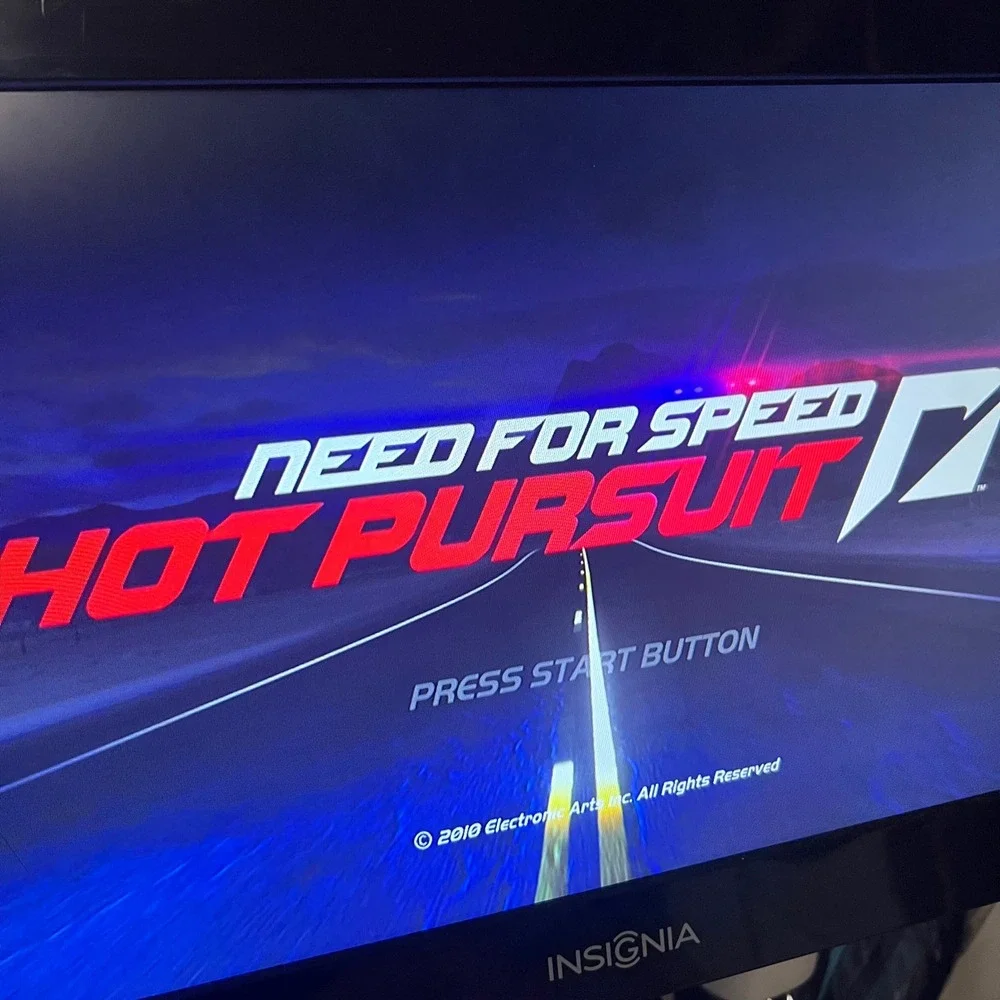 Need for Speed Hot Pursuit PlayStation 3 PS3 Greatest‎ Hits Tested Red Case